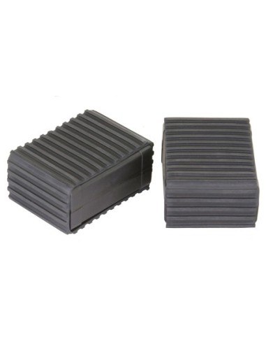 Pedals Blocks W/Rubber Band Black/Black.